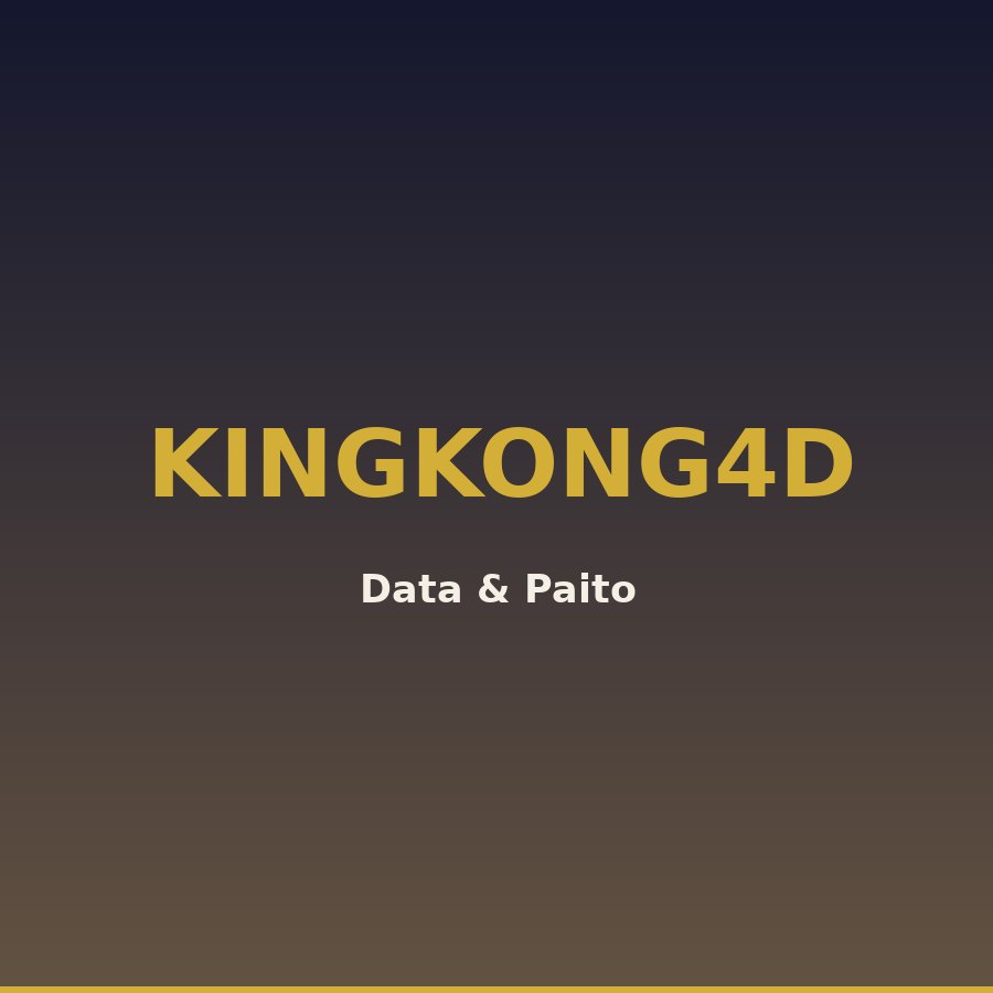 Data Kingkong 4D 17 Hari Ini 8 Oktober 2026, Paito dan (37046)